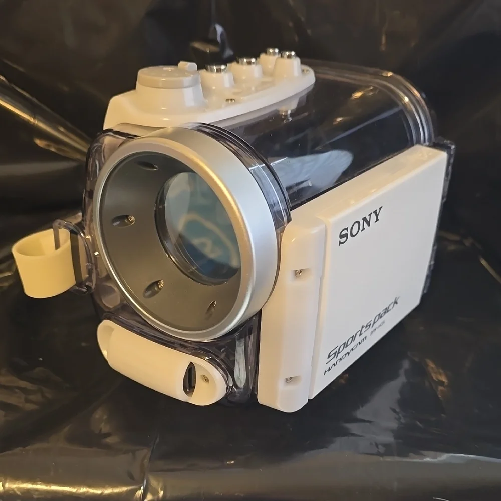 Sony White Sports Pack Camera Case New